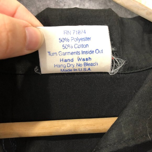 Vintage 80s 90s Sweater Size L Womens Glitter Floral Dolman 3/4 Sleeve Black - Picture 5 of 12